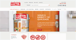 Desktop Screenshot of luztol.com.br